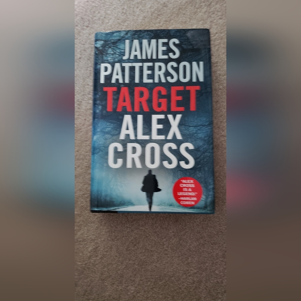 James Patterson Target Alex Cross Hardcover Book